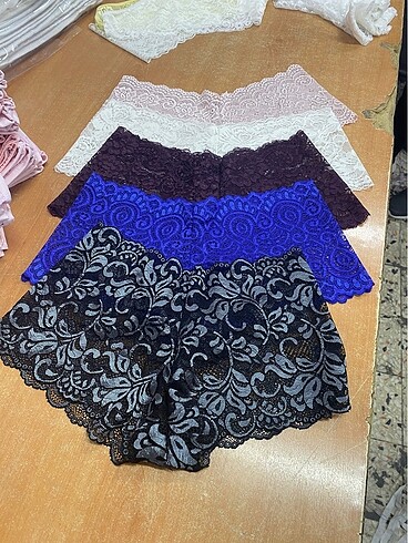 xl Beden Dantel kilotları topsatış fiyatı 17 tl her renk mevcuttur