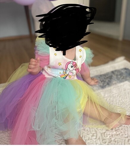 Ünicorn elbise