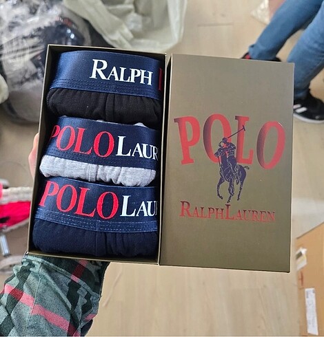 Polo 3lü Erkek Boxer