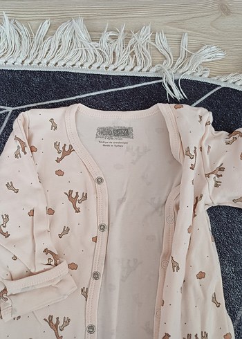 Uzun Kollu Erkek Bebek Tulum - Görsel 6