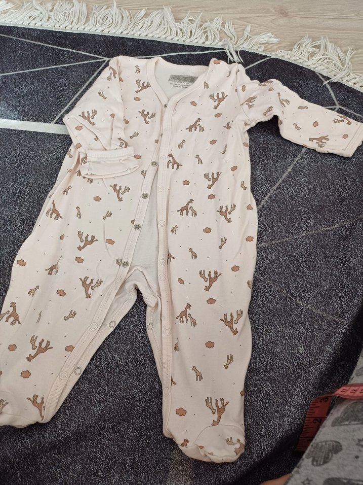 Uzun Kollu Erkek Bebek Tulum - Görsel 5