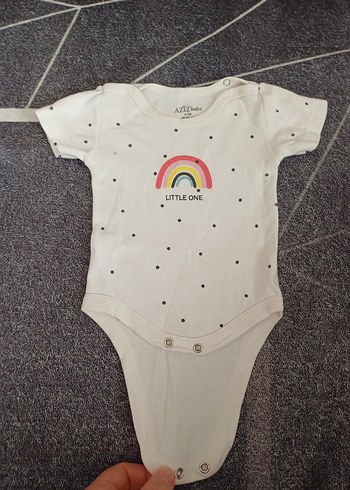 Kız Bebek Kısa Kollu Çıtçıtlı Body - Görsel 6