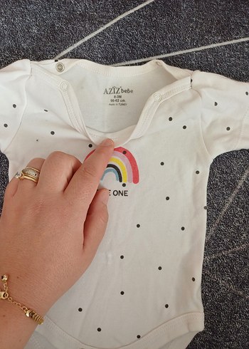 Kız Bebek Kısa Kollu Çıtçıtlı Body - Görsel 3