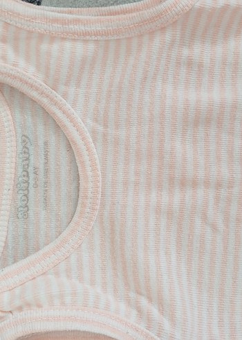 Kız Bebek Kısa Kollu Çıtçıtlı Body - Görsel 7