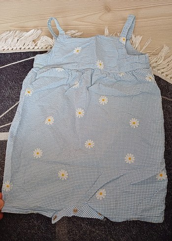 Yeşil Çiçekli Kısa Kollu Kız Tişörtü - Görsel 5