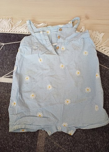 Yeşil Çiçekli Kısa Kollu Kız Tişörtü - Görsel 2