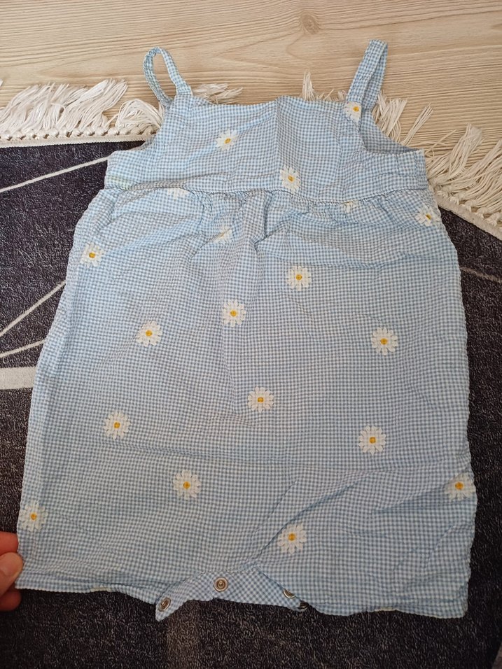 Yeşil Çiçekli Kısa Kollu Kız Tişörtü - Görsel 5