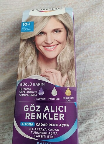 Palette 4 tane saç boyası