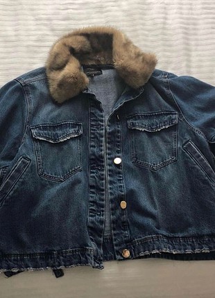 s Beden mavi Renk Zara kot ceket