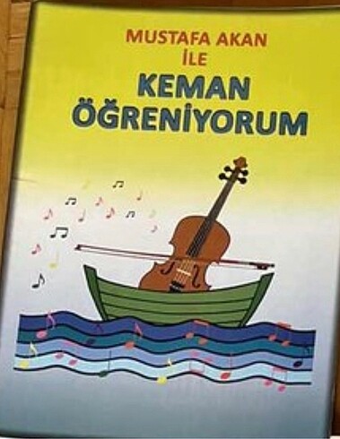 Mustafa akan ile keman öğreniyorum
