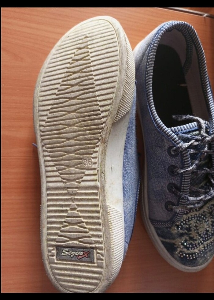 Kız çocuk convers model ayakkabı - Görsel 4