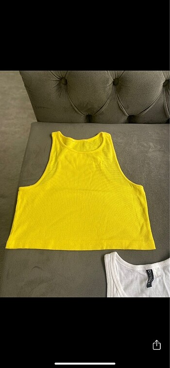 H&M askılı crop 2li