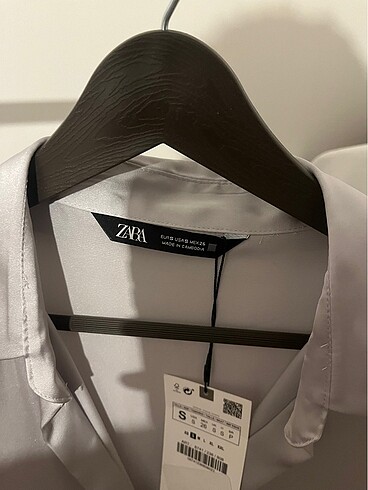 Zara Zara saten gömlek