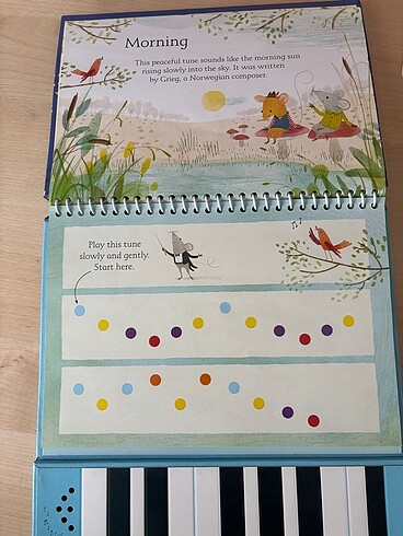  Beden Usborne my first keyboard book