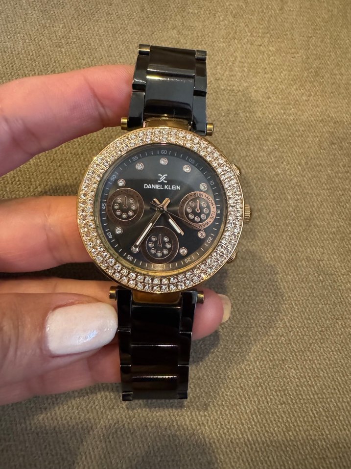 Daniel Klein Siyah Kadın Kol Saati - Görsel 1