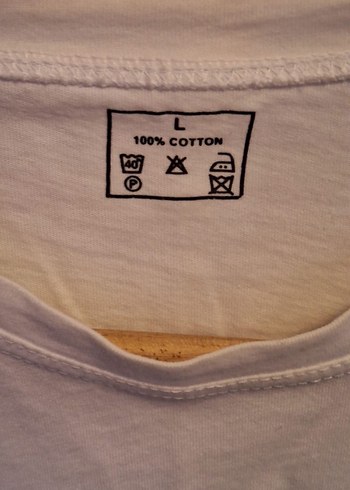 Pamuklu Beyaz tshirt - Görsel 2