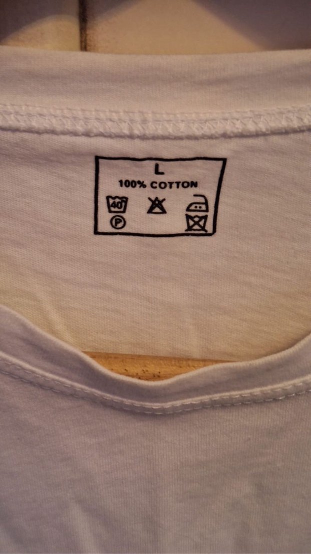 Pamuklu Beyaz tshirt - Görsel 2