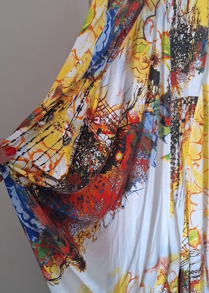 Askılı elbise - Görsel 5