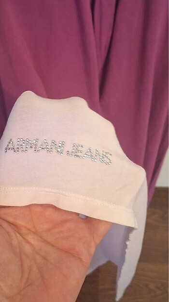 40 Beden pembe Renk Armani Jeans elbise