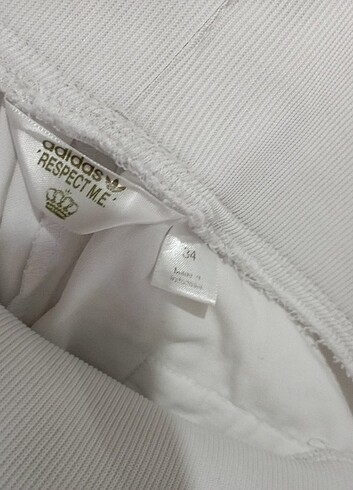 s Beden beyaz Renk Orjinal adidas paçası büzgülü kargo esortman