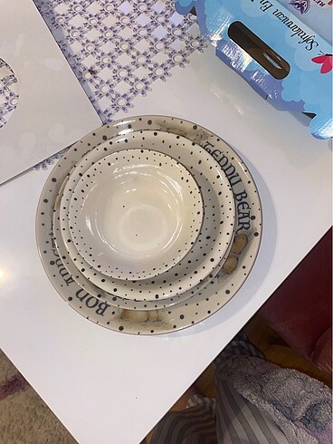 Diğer Çocuk porselen tabak takımı