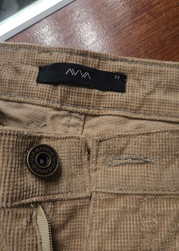 Avva Süet Pantalon - Görsel 3