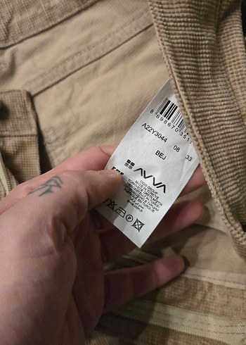 Avva Süet Pantalon - Görsel 4