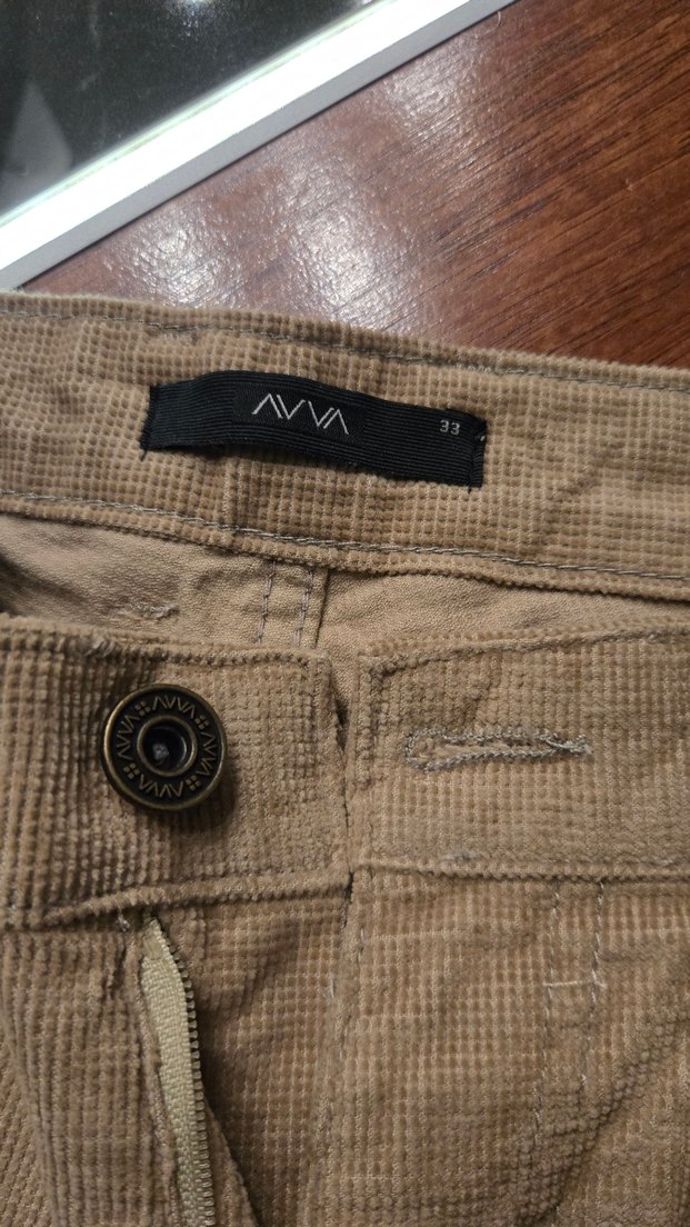 Avva Süet Pantalon - Görsel 3