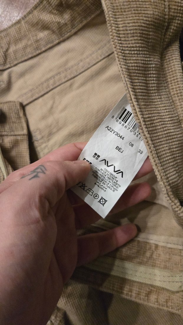 Avva Süet Pantalon - Görsel 4