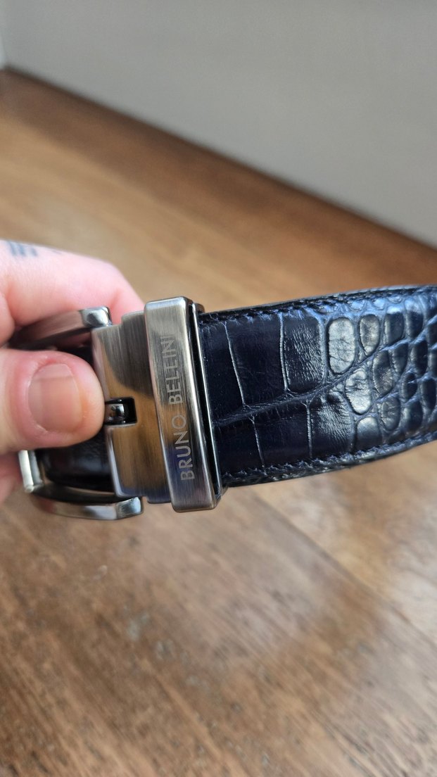 Bruno Bellini Orjinal Deri Kemer - Görsel 4