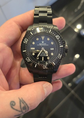 Rolex Siyah Klasik Erkek Saat