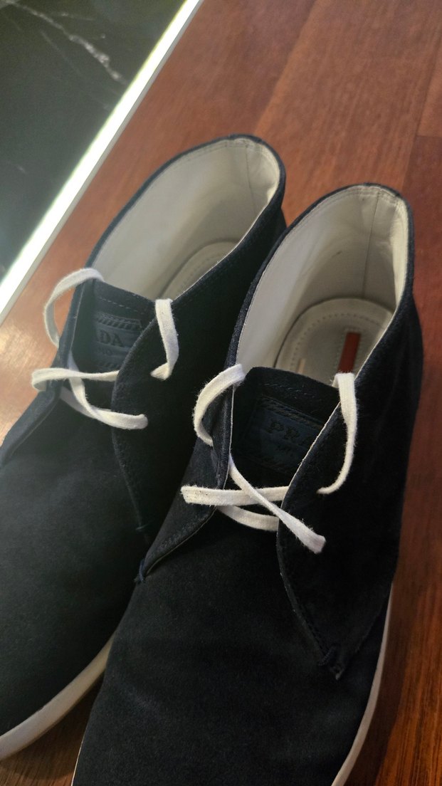 Prada Süet Casual Ayakkabı - Görsel 2