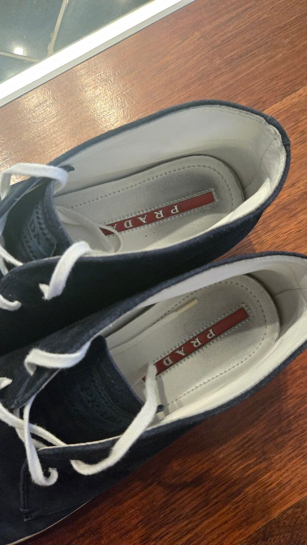 Prada Süet Casual Ayakkabı - Görsel 4