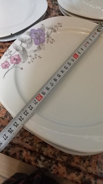Beden Kütahya porselen büyük boy servis tabagi