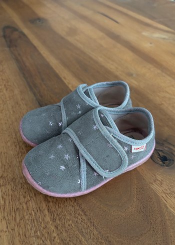 Superfit Gri Kız Çocuk Panduf Ayakkabı - Görsel 5