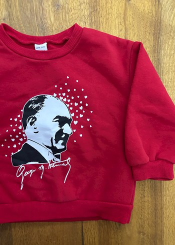 ATATÜRK LOGOLU SWEATSHİRT - Görsel 2