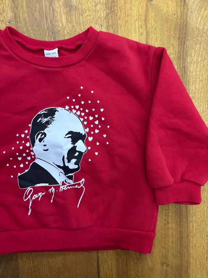 ATATÜRK LOGOLU SWEATSHİRT - Görsel 2