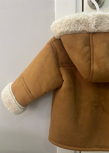 KAPÜŞONLU ÇİFT TARAFLI KABAN - Görsel 5