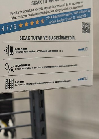 Siyah Bağcıklı Erkek Spor Bot - Görsel 7