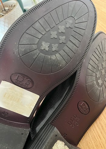 Erkek Siyah Klasik Rugan Ayakkabı - Görsel 10