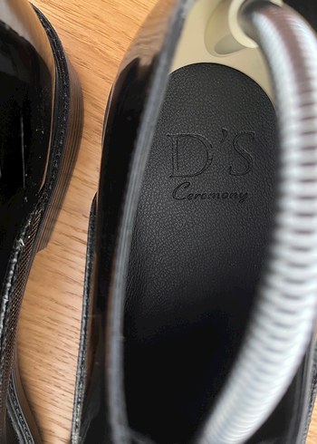 Erkek Siyah Klasik Rugan Ayakkabı - Görsel 9