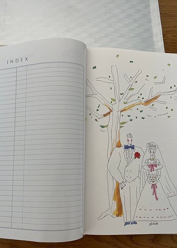 Dantel Detaylı Beyaz Vintage Albüm - Görsel 4