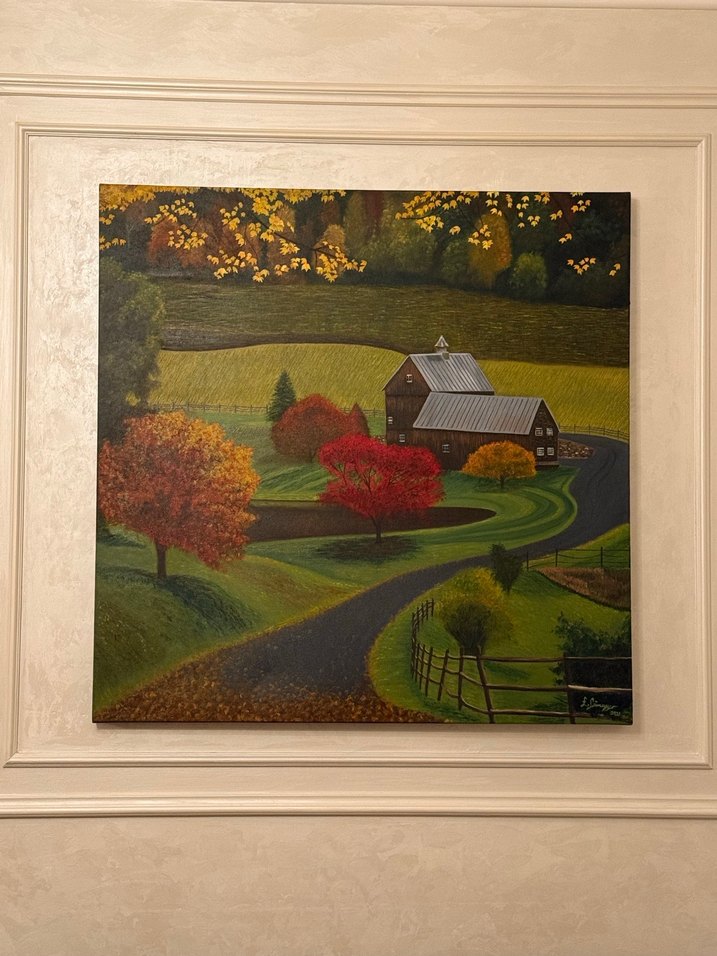 Manzaralı tablo - Görsel 2