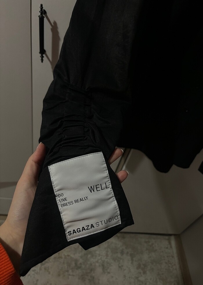 SİYAH SAGAZA STUDİO X TRENDYOL GÖMLEK - Görsel 3