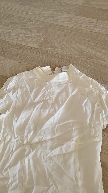 s Beden Bershka beyaz elbise