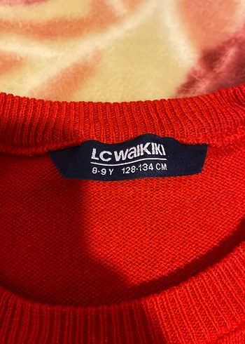 Erkek Çocuk Gri Kot Pantolon ve Kırmızı Desenli Kazak - Görsel 5