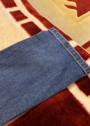 Koton 9-10 yaş çocuk  Lacivert Düğmeli kot  Pantolon - Görsel 8