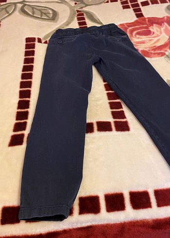 Erkek Çocuk Koyu Mavi Bol Kesim Kot Pantolon - Görsel 7