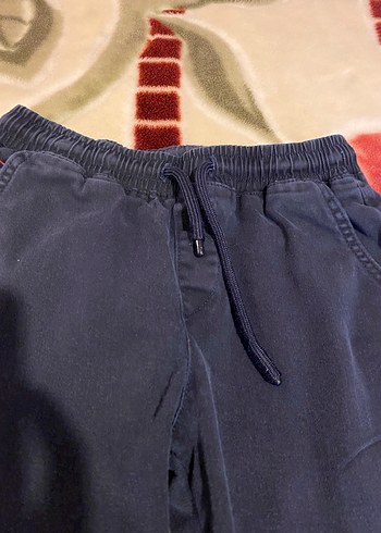 Erkek Çocuk Koyu Mavi Bol Kesim Kot Pantolon - Görsel 2