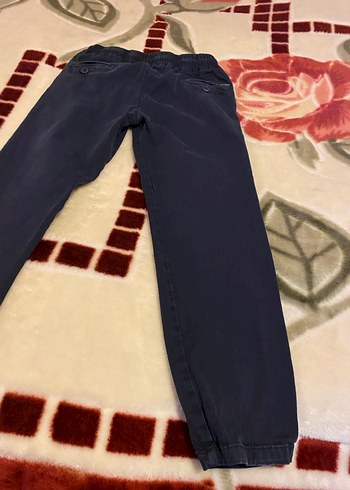 Erkek Çocuk Koyu Mavi Bol Kesim Kot Pantolon - Görsel 6